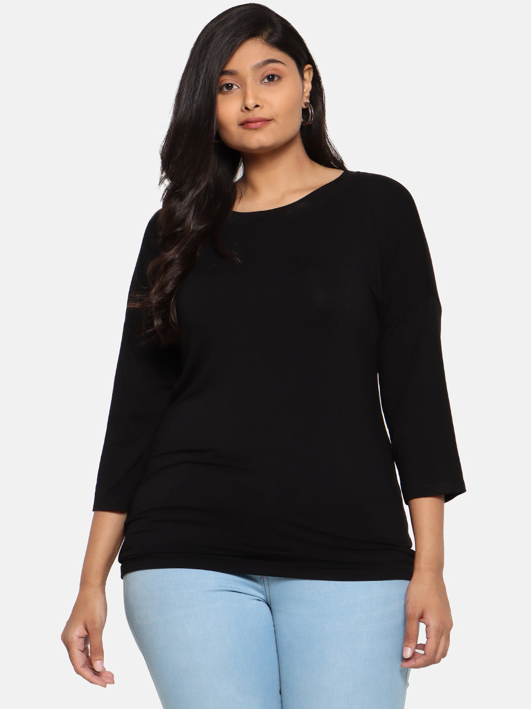 Black Full Sleeves T Shirt