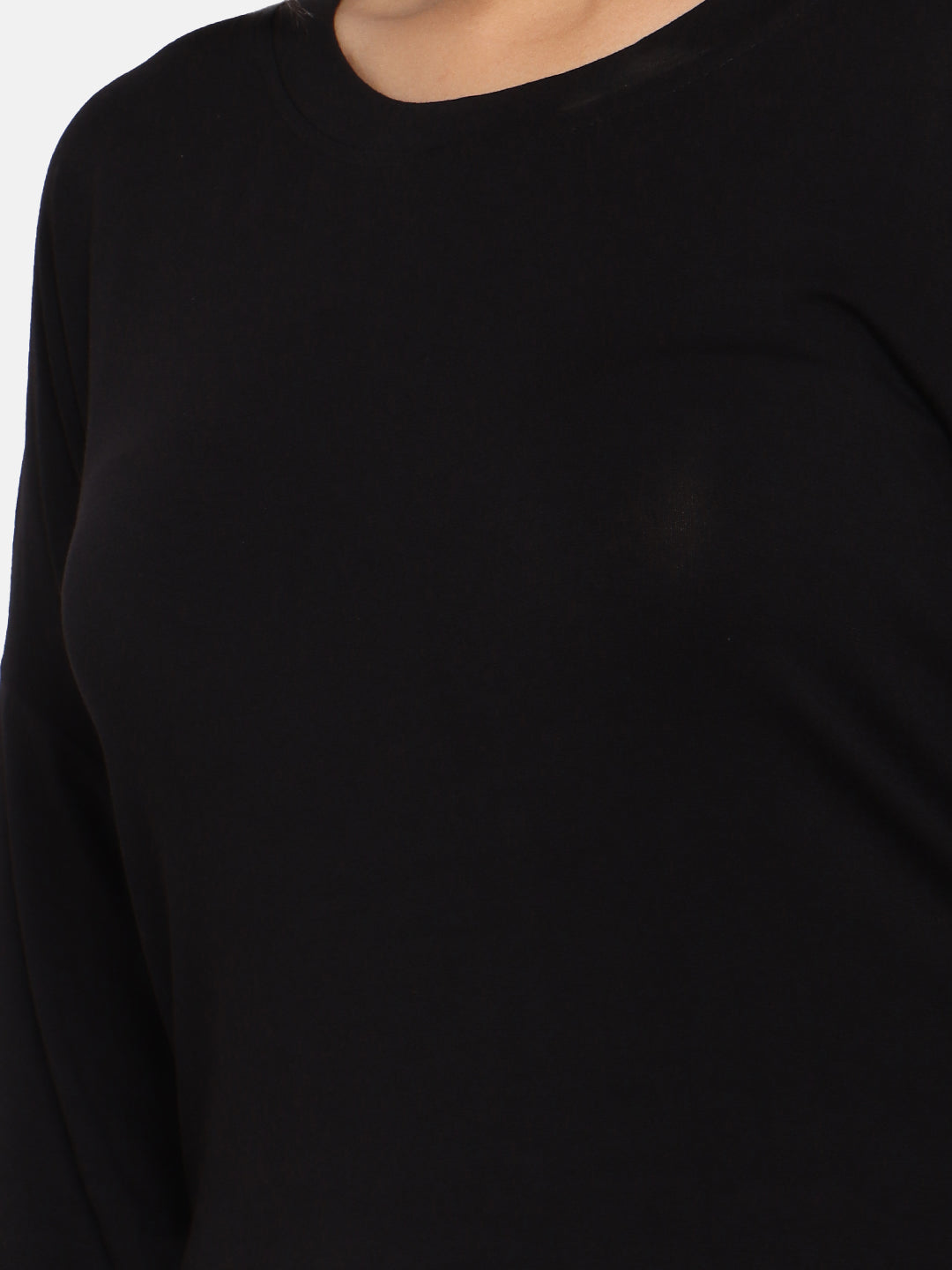 Black Full Sleeves T Shirt