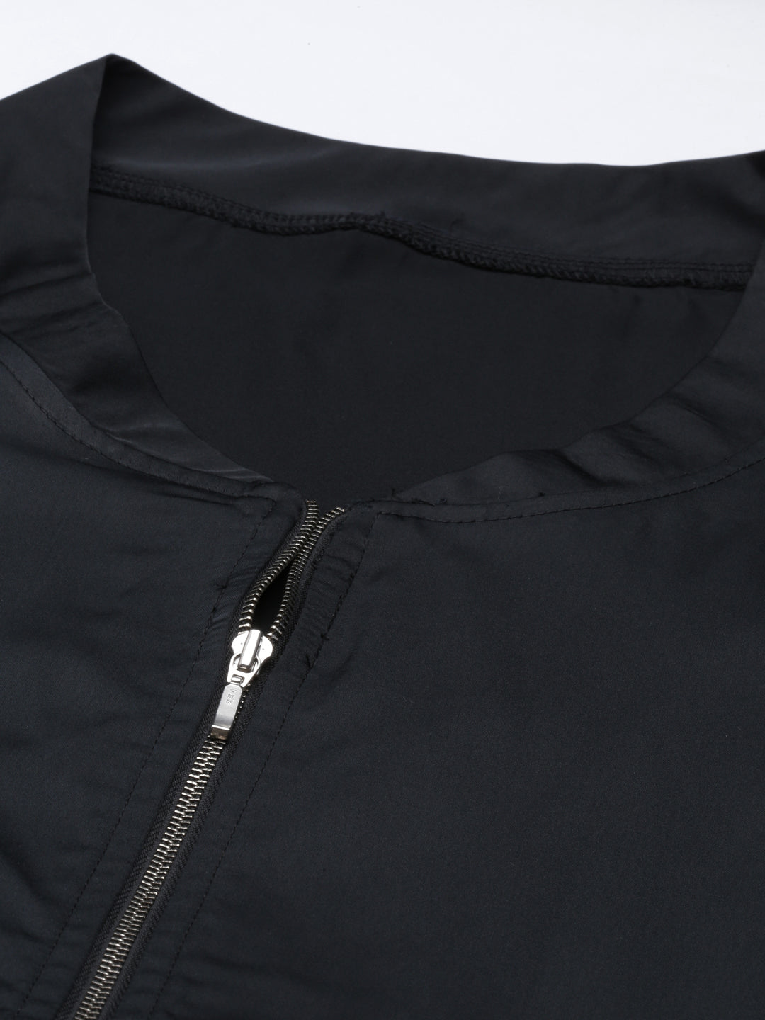 BLACK SATIN JACKET